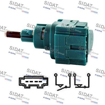 SIDAT 5.140101 Brake Light Switch 1C0945511ANAR