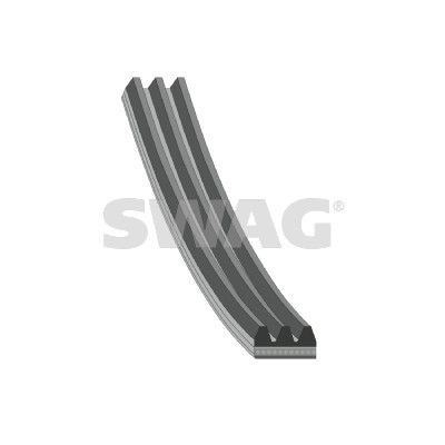 SWAG 50 92 8742 Serpentine belt 675mm, 3