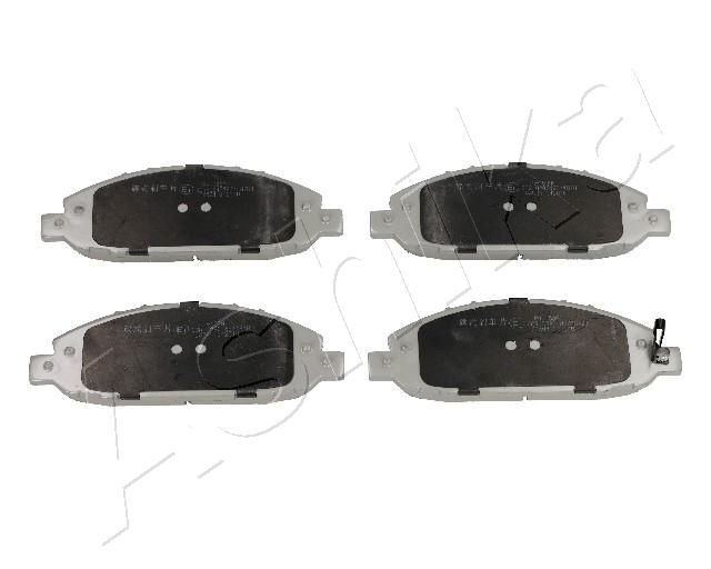 ASHIKA Front Axle Height: 58mm, Thickness: 17mm Brake pads 50-01-153 buy