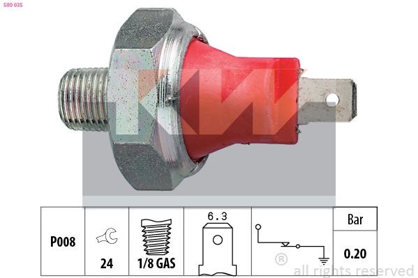 Great value for money - KW Oil Pressure Switch 500 035