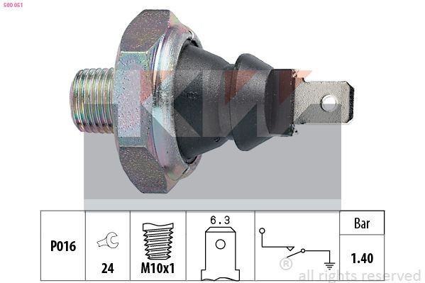 KW 500 051 Oil Pressure Switch FORD experience and price
