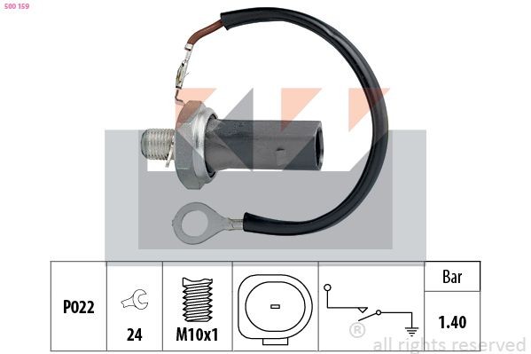 KW 500 159 Oil Pressure Switch VW experience and price