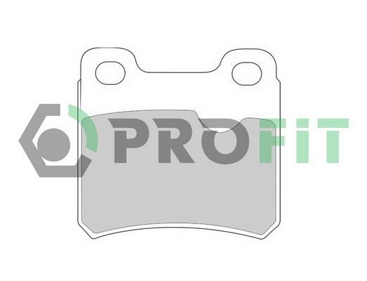 PROFIT 5000-0586 Brake pad set 14201320