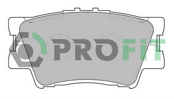 PROFIT 5000-2015 Brake pad set 44663-3180