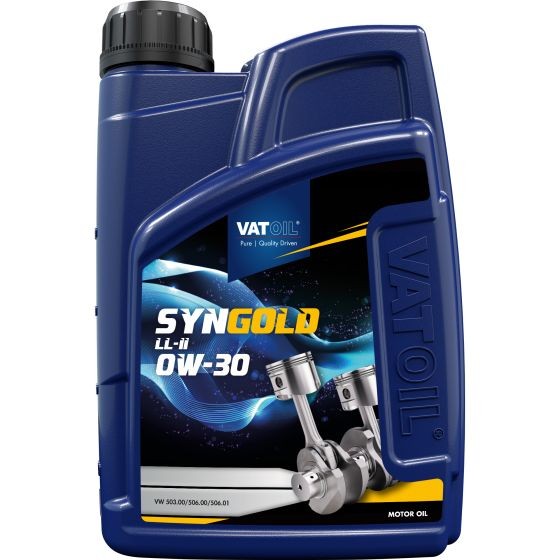 Buy Engine oil VATOIL petrol 50003 SynGold, LL-II 0W-30, 1l, Synthetic Oil