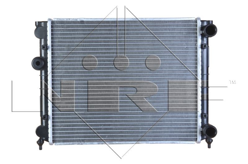 NRF 50004 Engine radiator Aluminium, 380 x 322 x 23 mm, Brazed cooling fins