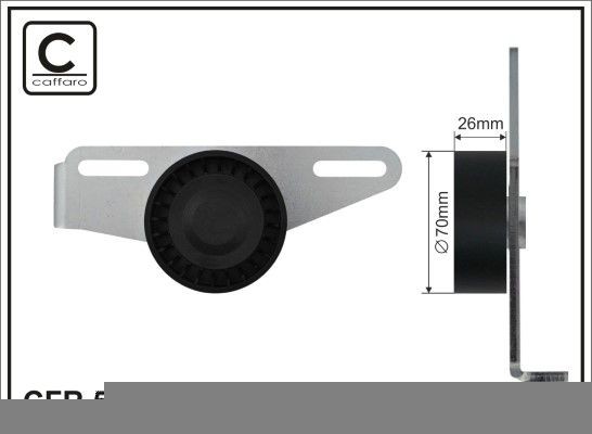 Original CAFFARO Alternator belt tensioner 500059 for BMW 1 Series
