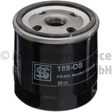 Engine oil filter KOLBENSCHMIDT 3/4-16 UNF, with one anti-return valve, Spin-on Filter - 50013188