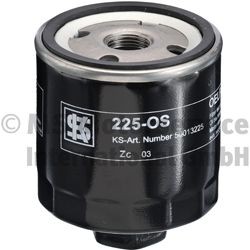 225-OS KOLBENSCHMIDT 3/4-16 UNF, with one anti-return valve, Spin-on Filter Inner Diameter 2: 62mm, Outer Diameter 2: 72mm, Ø: 76mm, Height: 79mm, Height 1: 92mm Oil filters 50013225 buy