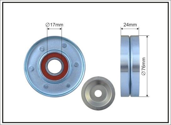 BMW 5 Series Belt tensioner pulley 9823565 CAFFARO 500152 online buy