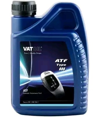 VATOIL 50088 Automatic transmission fluid ATF III, 1l, red