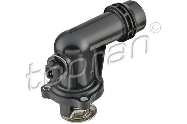 TOPRAN 501 310 Engine thermostat Opening Temperature: 105°C, with seal, with sensor, with housing, Synthetic Material Housing