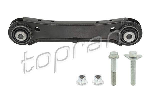 TOPRAN 501 975 Suspension arm Front, Rear Axle Left, Control Arm, Black-painted, Cathodic Painting