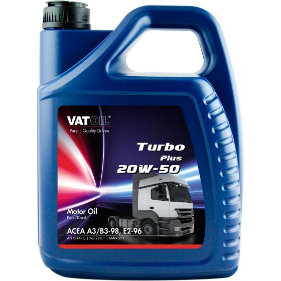 Buy Car oil VATOIL diesel 50159 Turbo, Plus 20W-50, 5l, Mineral Oil
