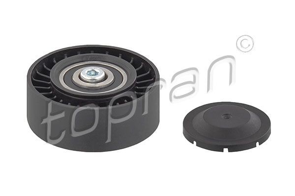 TOPRAN 502 249 Deflection / Guide Pulley, v-ribbed belt with cap