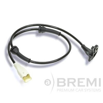 50579 BREMI Wheel speed sensor PEUGEOT with cable, white