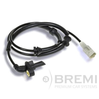 50585 BREMI Wheel speed sensor PEUGEOT with cable