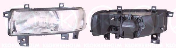 KLOKKERHOLM 50880121 Headlight 45 00 915
