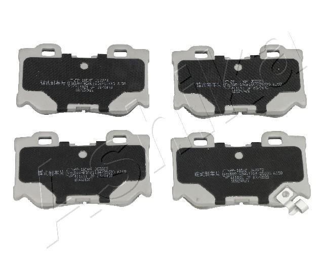 ASHIKA Rear Axle Height: 59,5mm, Thickness: 14mm Brake pads 51-01-105 buy