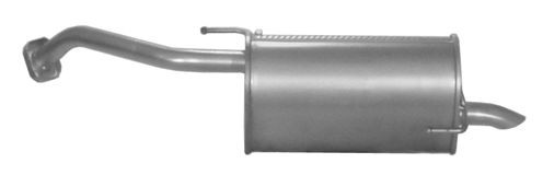 51.25.57 IMASAF Exhaust muffler NISSAN Rear, Length: 900mm