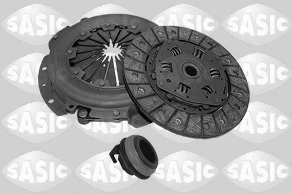 SASIC with clutch pressure plate, with clutch disc, with clutch release bearing, with Centering Pin, 230mm Clutch replacement kit 5100020 buy