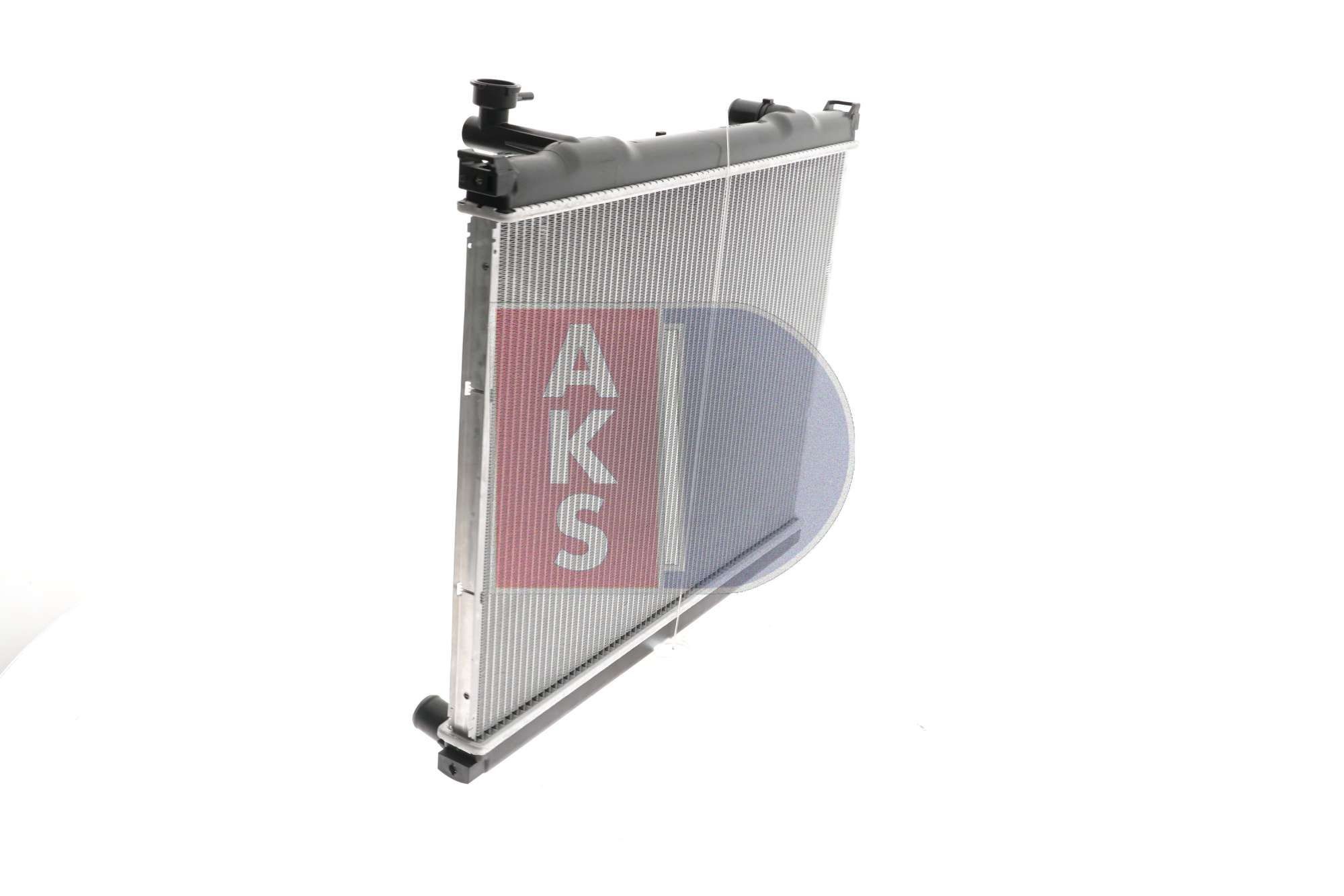 AKS DASIS 510194N Engine radiator Aluminium, 470 x 638 x 26 mm, Brazed cooling fins