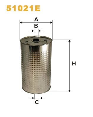 WIX FILTERS 51021E Oil filter 1330311