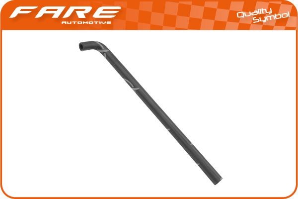FARE SA 5117 Radiator Hose 10mm, Rubber with fabric lining