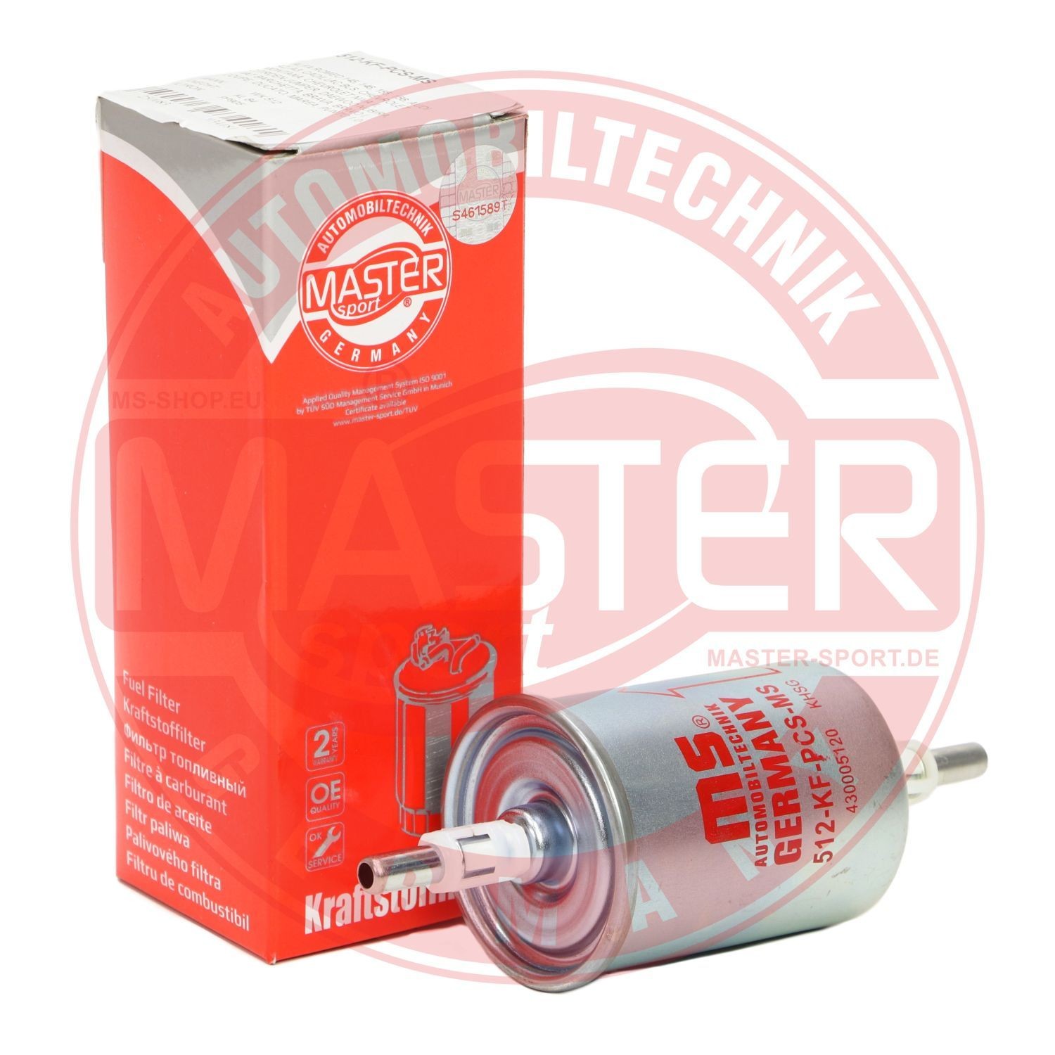 512KFPCSMS Inline fuel filter MASTER-SPORT AB430005120 review and test