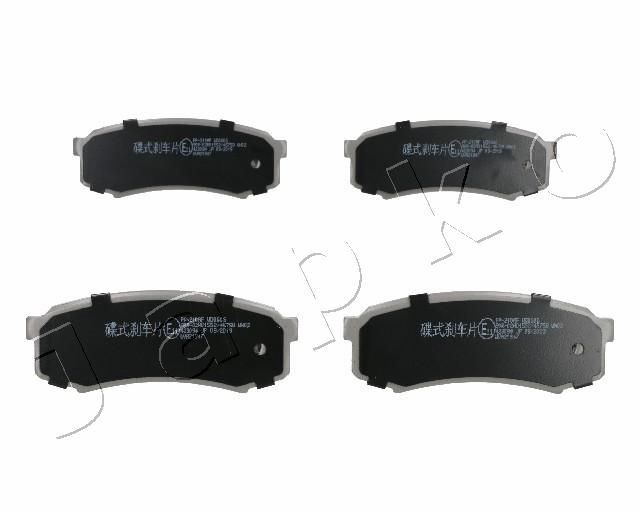 JAPKO Rear Axle Height: 44mm, Thickness: 15mm Brake pads 51210 buy