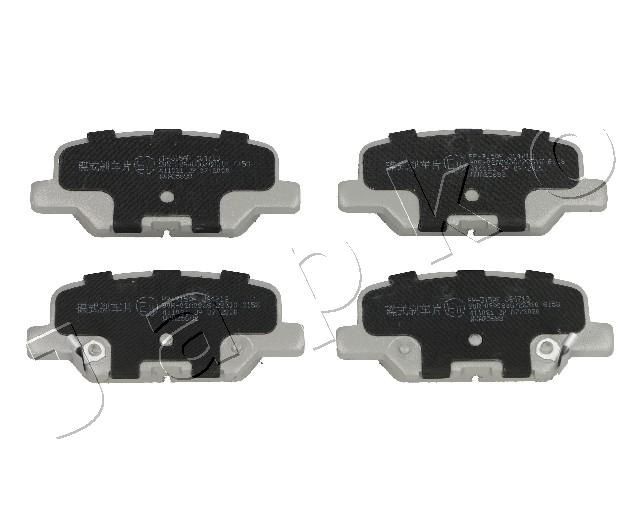 JAPKO Rear Axle Height: 44mm, Thickness: 14mm Brake pads 51315 buy
