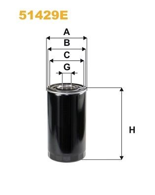 WIX FILTERS 51459 Oil filter 4.115.0066A