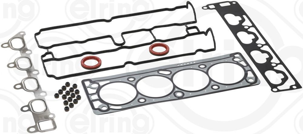 ELRING with valve cover gasket, with valve stem seals Head gasket kit 124.161 buy