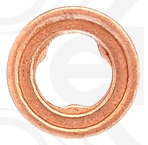 ELRING 124.870 Seal Ring, nozzle holder Inner Diameter: 7mm, Copper