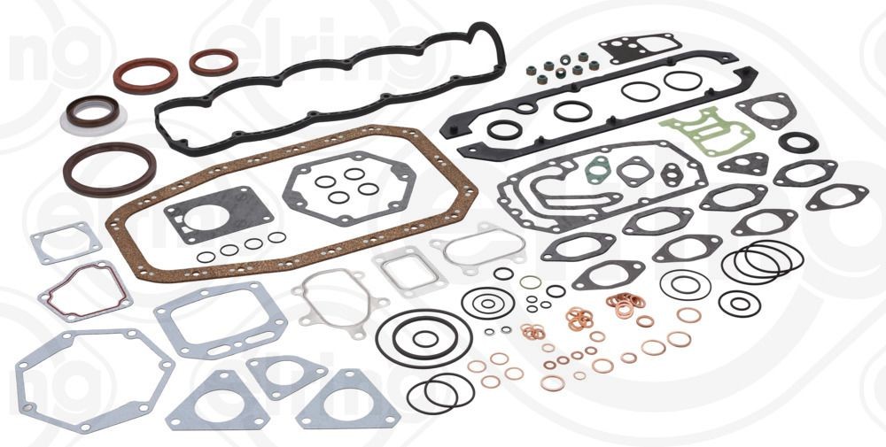 143.261 ELRING Cylinder head gasket RENAULT without cylinder head gasket, with valve stem seals, with crankshaft seal