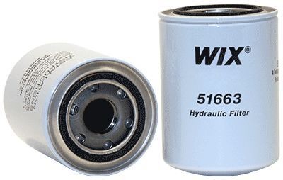 WIX FILTERS 51663 Oil filter 1 1/8-16, Spin-on Filter