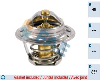 Original FAE Thermostat 5202785 for FORD TRANSIT