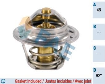 Great value for money - FAE Engine thermostat 5202992
