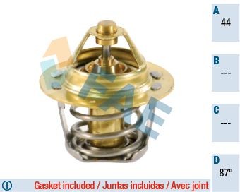 FAE 5204187 Engine thermostat NISSAN experience and price