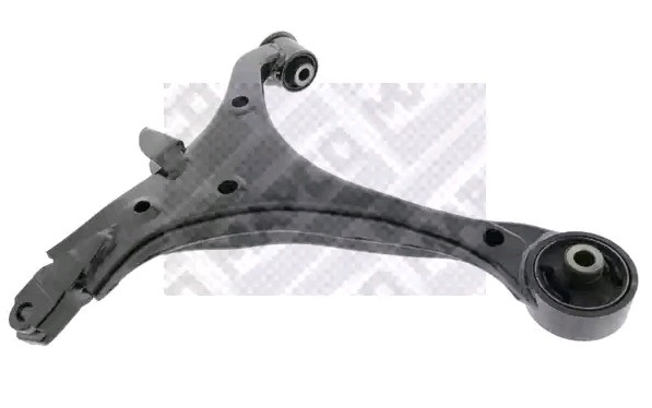 MAPCO 52589 Suspension arm without ball joint, with rubber mount, Front Axle Left, Lower, Control Arm, Sheet Steel