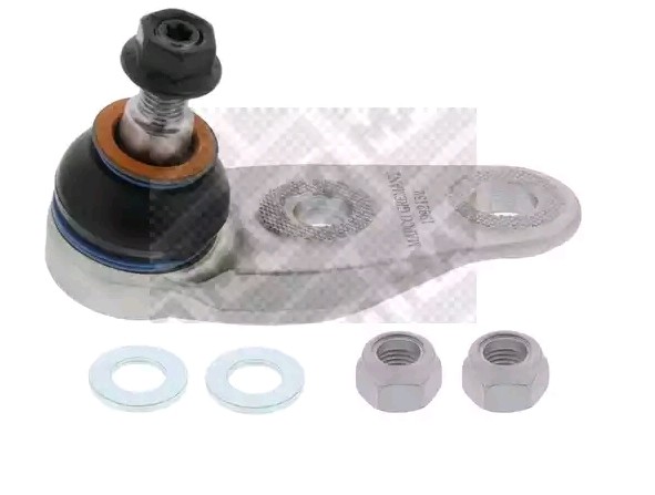 MAPCO Front Axle Left, Lower, with fastening material, M12x1,5mm Suspension ball joint 52690/1 buy