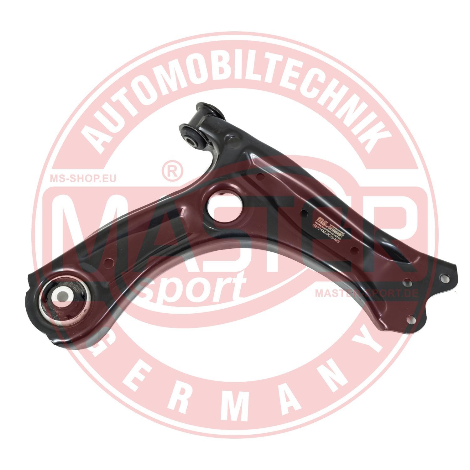 MASTER-SPORT 52731M-PCS-MS Suspension arm Front Axle, Lower, Right, Control Arm, Sheet Steel, Cone Size: 14,9 mm