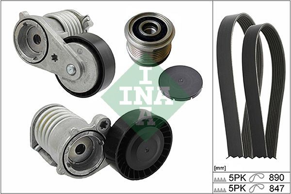 INA 529012210 Tensioner pulley 30650957