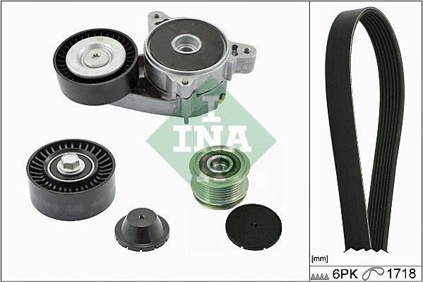 INA 529016310 Tensioner pulley 1345A013
