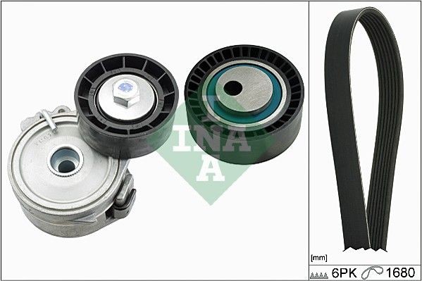 INA 529016610 Tensioner pulley 5751.94