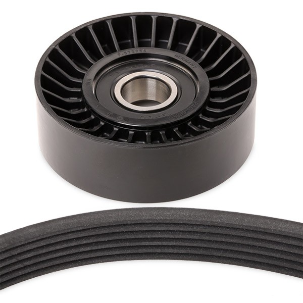 INA 529018410 V-Ribbed Belt Set Check alternator freewheel clutch & replace if necessary