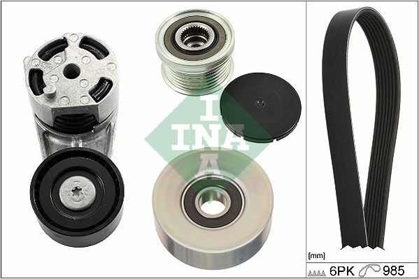INA 529021210 Tensioner pulley 7598832