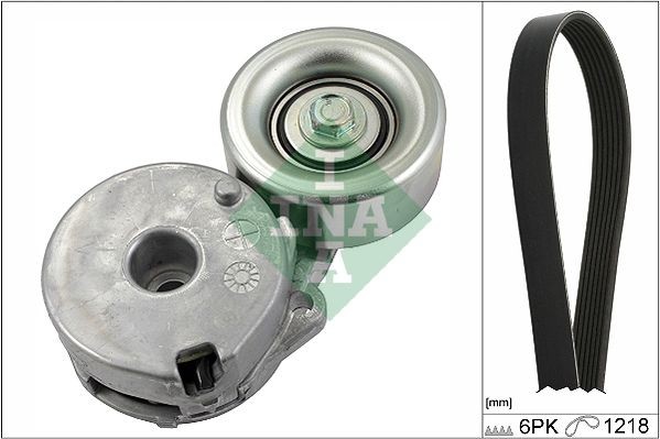 INA 529022510 Tensioner pulley 11 95 5JD 21A