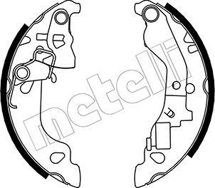 METELLI 180,0 x 32 mm, with automatic adjustment Width: 32mm Brake Shoes 53-0079Y buy