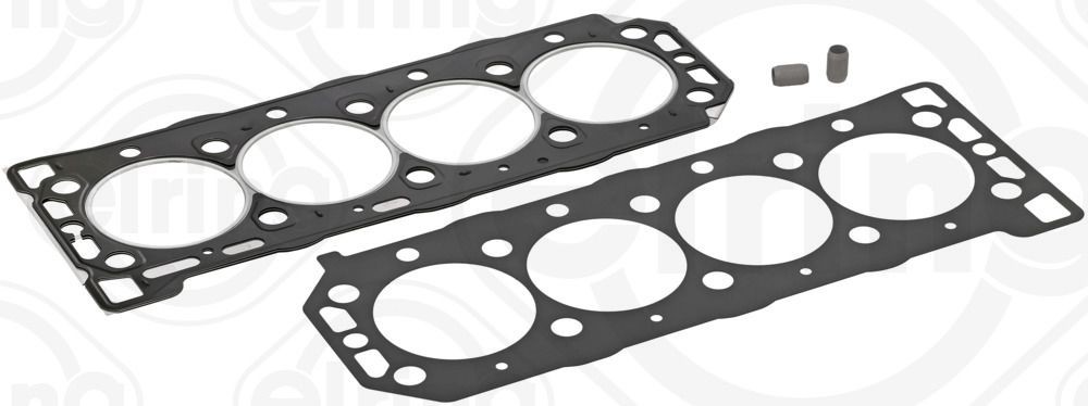 ELRING 489.860 Gasket, cylinder head Multilayer Steel (MLS), with mounting sleeves, with spacer plate